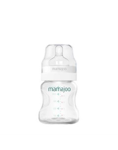 Бутылочка для кормления антиколиковая 0 Silver Feeding Bottle 150 мл Mamajoo