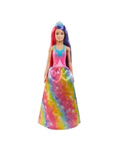 Кукла Игра с волосами Принцесса с длинными волосами GTF38 Barbie