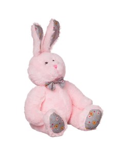 Мягкая игрушка Кролик 23см M2068 розовый Abtoys