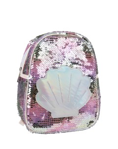 Рюкзак для девочек цв серебристый Daniele patrici