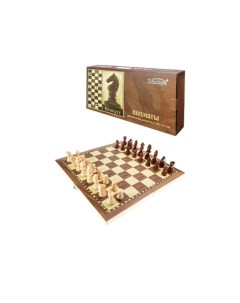 Шахматы деревянные на магните 29х14 5х4см фигуры дерево магнит в коробке AN02605 Рыжий кот