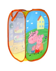 Корзина для игрушек Свинка Пеппа LB PEPPA Играем вместе