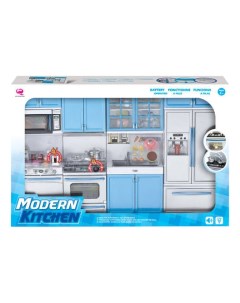 Детская кухня Modern kitchen 4 в 1 Qun feng toys