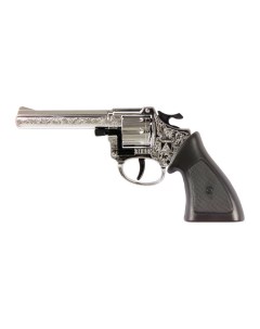 Пистолет игрушечный Ringo АГЕНТ 8 зарядные Gun ХРОМ Western 198mm упаковка карта Sohni-wicke
