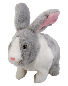 Интерактивное животное Кролик Клевер с морковкой JX 2620 My friends