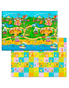 Коврик игровой двусторонний 2000х1400х12 Medium 12 art FD M12 2S 011 Funkids