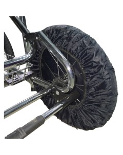 Чехлы на колёса большого диаметра для прогулки в комплекте D 35 5 см 025B 025 Bambola