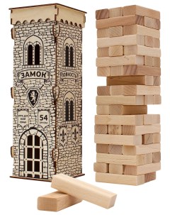 Деревянная игра Башня Замок 28 5 см ДК 2264 Miland