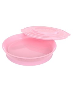 Тарелка цвет пастельный розовый Pastel Pink Twistshake