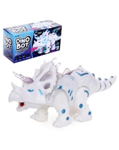 Игрушка на батарейках интерактивная Dinobot Triceratops Woow toys