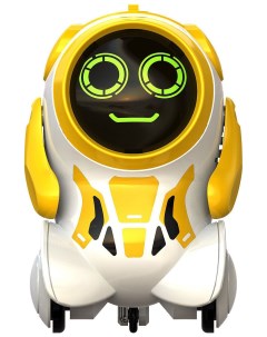 Интерактивный робот Покибот желтый круглый Silverlit