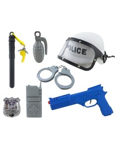 Игровой набор Полицейский 8 предметов S+s toys