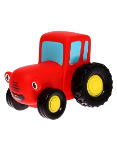 Игрушка для ванны Синий трактор цвет красный 10 см Капитошка