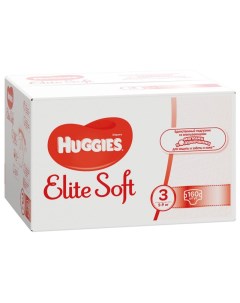 Подгузники Elite Soft 3 5 9 кг 160 шт Huggies