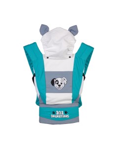 Рюкзак кенгуру Polini kids 101 Далматинец с вышивкой синий Disney baby