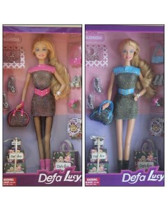 Кукла с аксессуарами в коробке 8285 Defa lucy