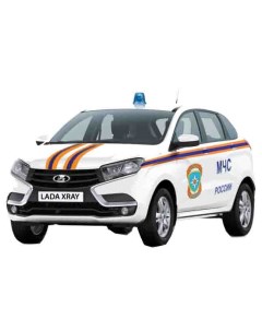 Машинка Lada Xray МЧС 1 36 68270W RUS Autotime