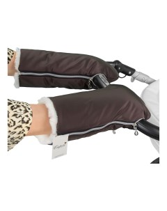 Муфта рукавички для коляски Double White chocolate Esspero