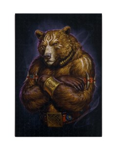 Пазлы деревянные Медведь 504 детали 962245 Collaba puzzle