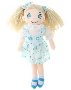 Кукла мягконабивная 30 см в сарафане в цветочек Abtoys