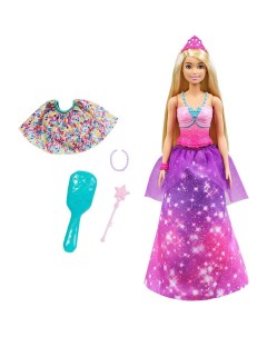 Кукла 2 в 1 Принцесса GTF92 Barbie