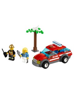 Конструктор City Fire Автомобиль пожарного 60001 Lego