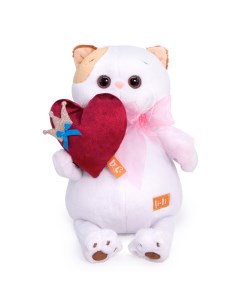 Мягкая игрушка Ли Ли с сердцем 24 см арт LK24 074 Budi basa