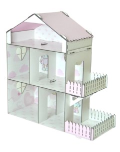 Кукольный дом без мебели Doll Style Коняша