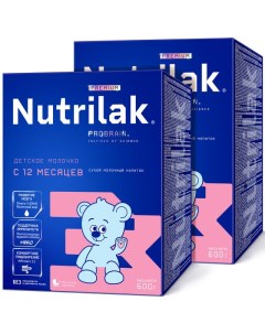 Молочная смесь Premium 3 Нутрилак с 12 мес без пальмового масла 600 г 2 шт Nutrilak