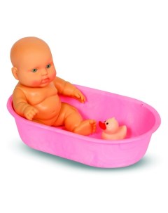 Кукла Карапуз в ванночке девочка 20 см Весна