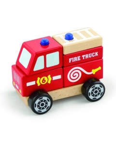 Игрушка Сборная пожарная машина 8 деталей Viga