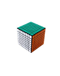 Кубик головоломка 8x8 ShengShou черный пластик Nobrand