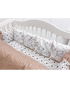 Комплект постельного белья для детской кроватки Baby Mr.doors