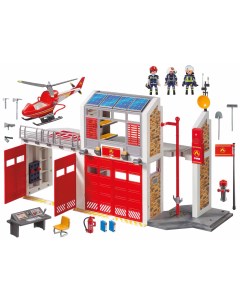 Игровой набор Пожарная служба Пожарная станция Playmobil