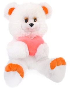 Мягкая игрушка Медведь с сердцем 35 см Три медвежонка