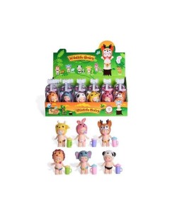 Пупс куколка серия Дикие животные в ассортименте Junfa toys