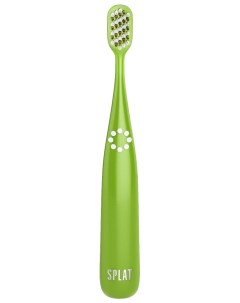 Зубная щетка Junior для детей зелёная Splat