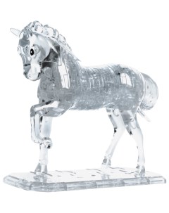 3D пазл лошадь 100 деталей Crystal puzzle