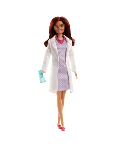 Кукла Mattel Кем быть DVF50 FJB09 Ученый Barbie