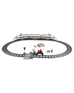 Конструктор City Trains Скоростной пассажирский поезд 60051 Lego