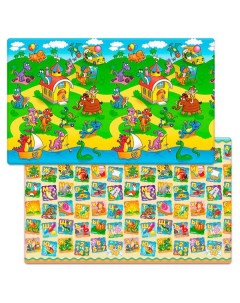 Коврик игровой двусторонний 2300х1400х12 Big 12 art FD B12 2S 002 Funkids