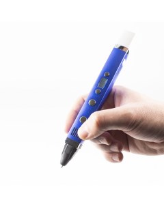 3D Ручка 3 RP100C с дисплеем синий металлик Myriwell