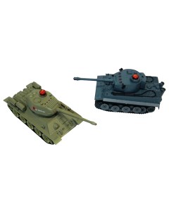 Радиоуправляемый танковый бой Т34 и Tiger 1 32 Huan qi