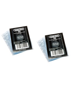 Прозрачные протекторы premium catan size для настольных игр 46x70 мм 2 пачки Card-pro