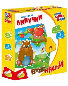 Настольная игра с липучками Вкусняшки Vladi toys