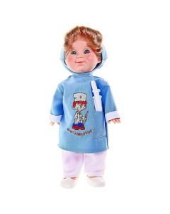 Кукла Митя Доктор со звуковым устройством 34 см Весна-киров