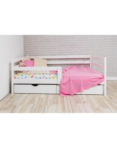 Кровать детская Софа 180х80 цвет белый Comfy-meb