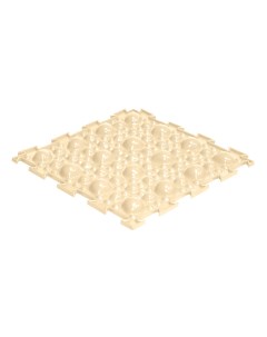 Массажный развивающий коврик Камни мягкие песочный пастельный 1 эл Ортодон