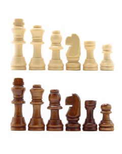 Шахматные фигуры деревянные средние Фабрика игр