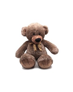 SAL5214 Медведь коричневый с бантом 50см 70см Magic bear toys